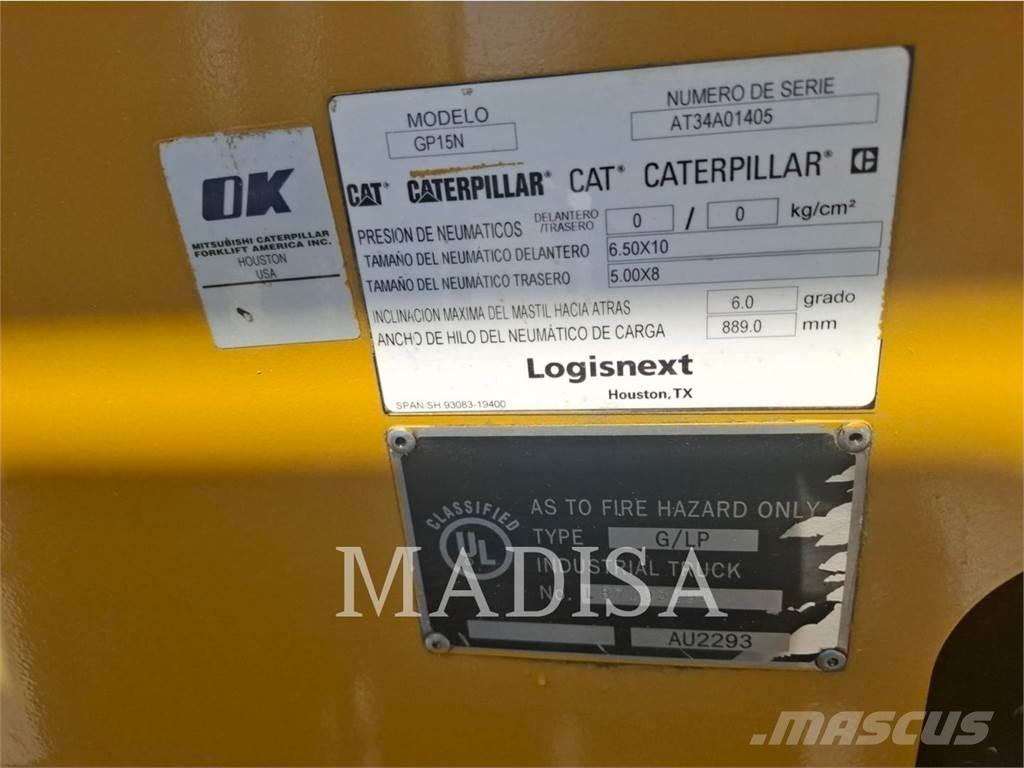 CAT GP15N5 Wózki widłowe inne