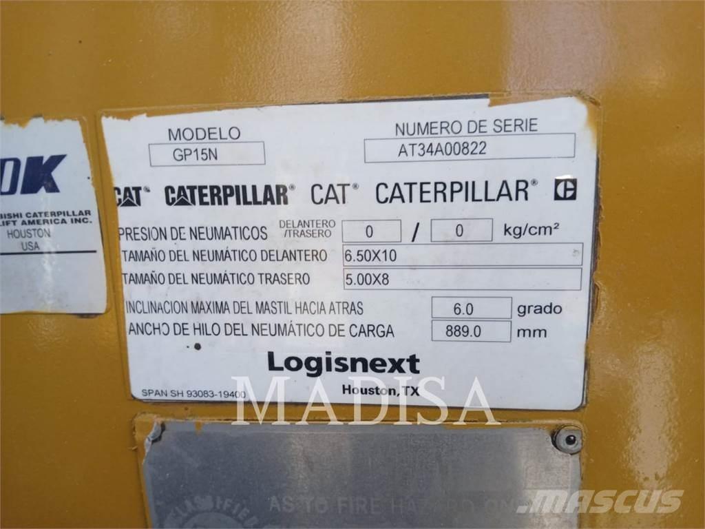 CAT GP15N5 Wózki widłowe inne