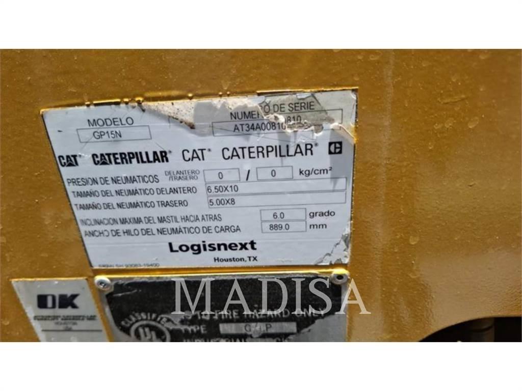CAT GP15N5 Wózki widłowe inne