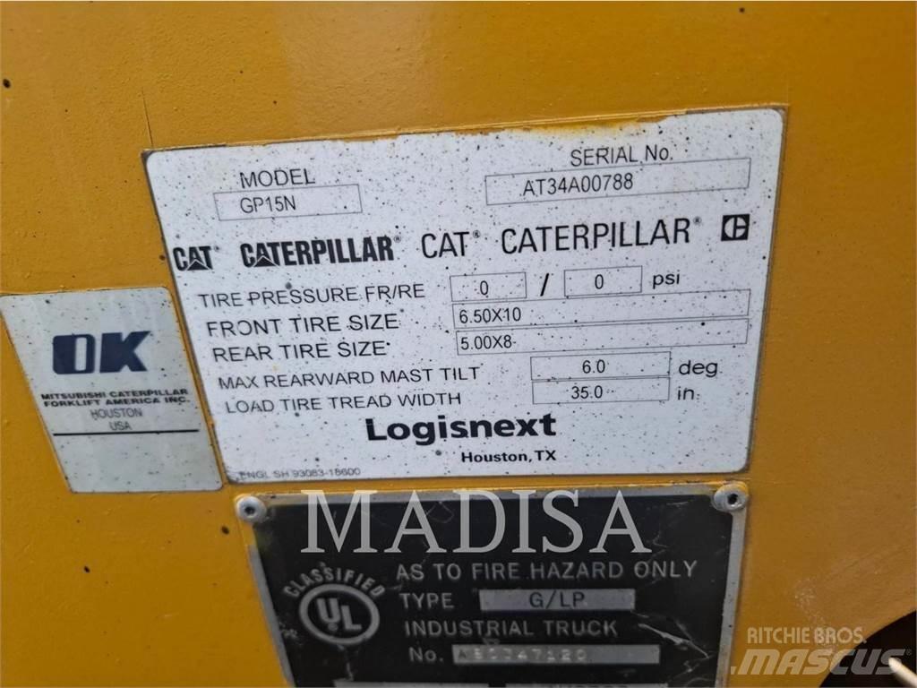 CAT GP15N5 Wózki widłowe inne