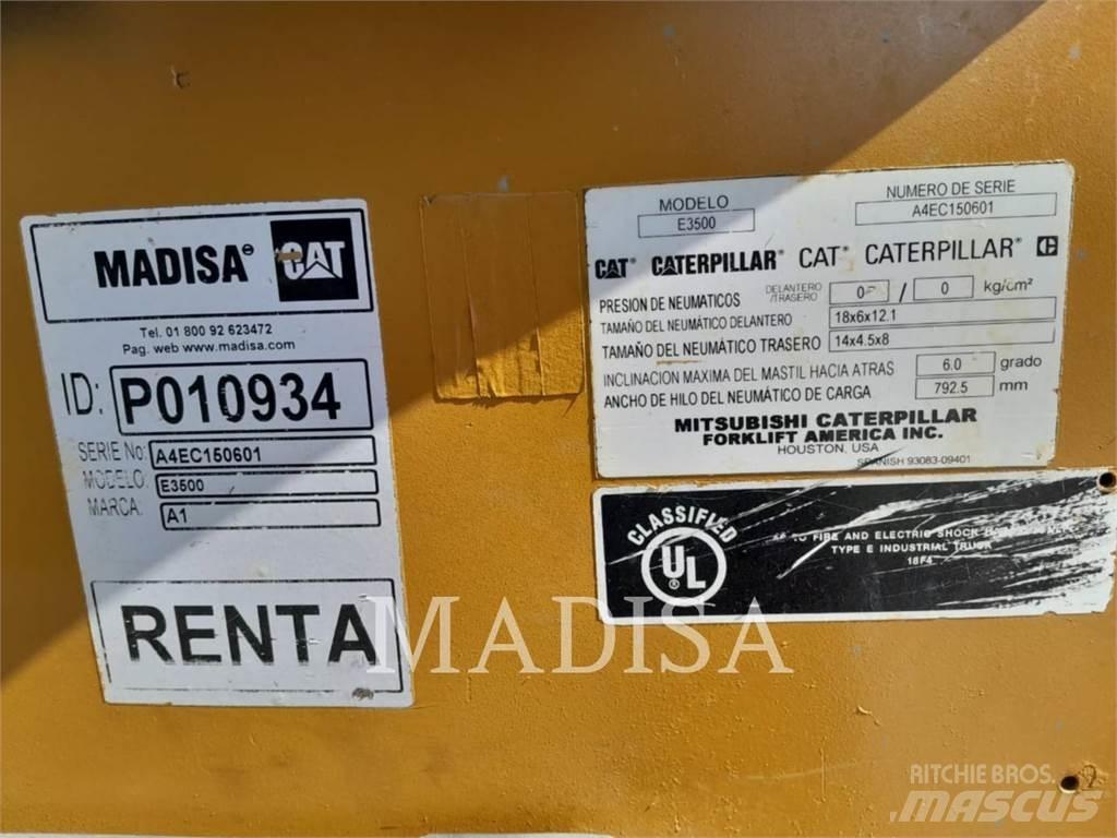 CAT LIFT TRUCKS E3500 Wózki widłowe inne
