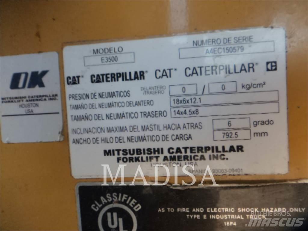 CAT LIFT TRUCKS E3500-AC Wózki widłowe inne