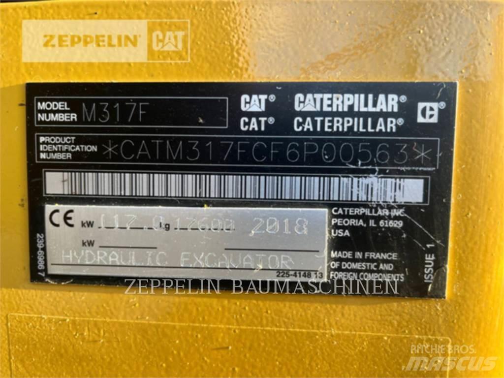 CAT M317F Koparki kołowe
