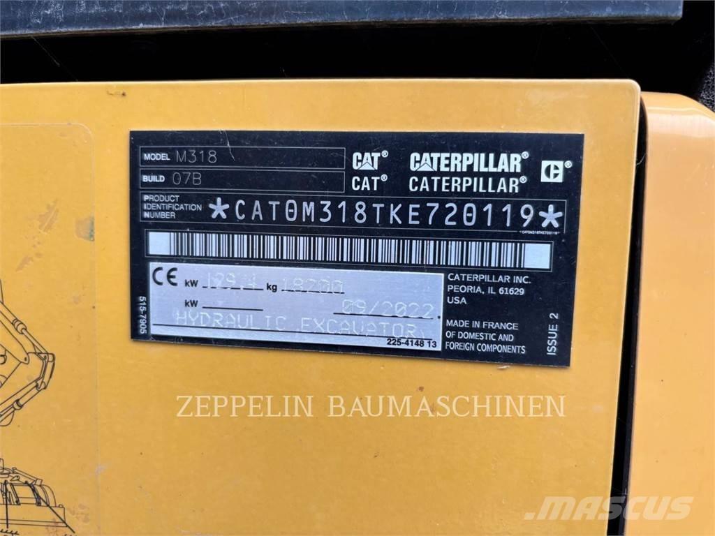 CAT M318-07A Koparki kołowe