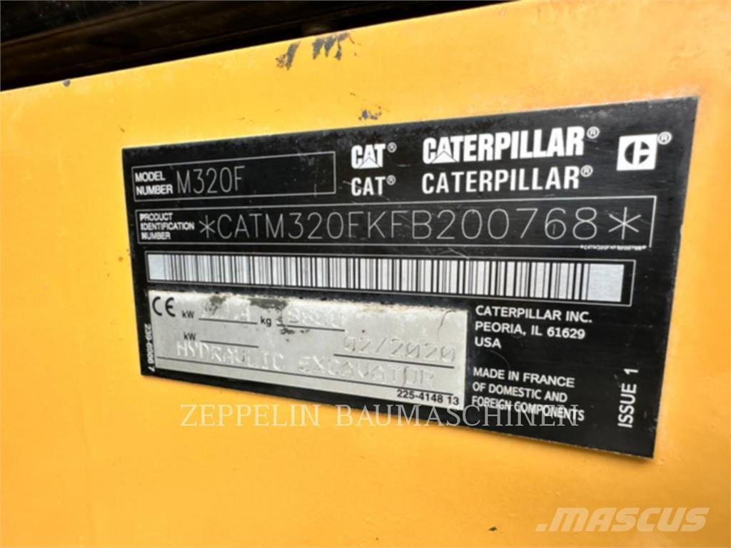 CAT M320F Koparki kołowe