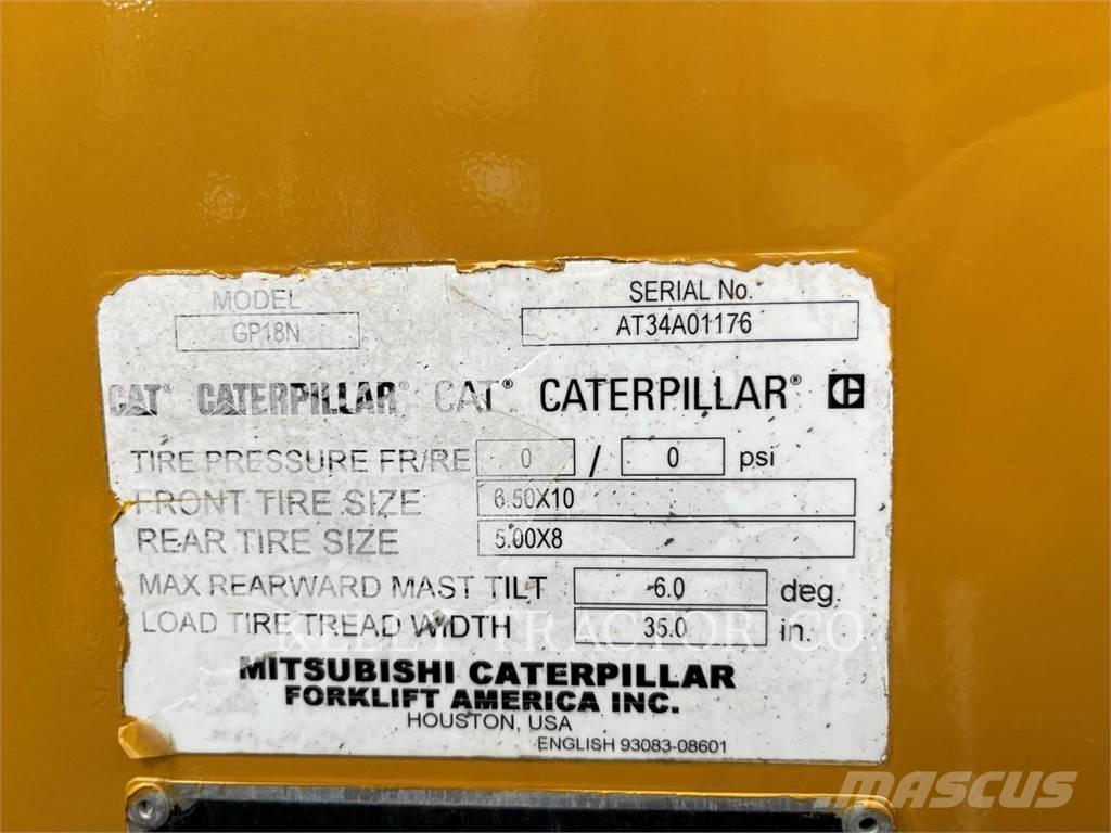 CAT MCFGP18N5 Wózki LPG