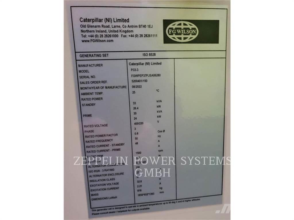 CAT PPO P33-3 Agregaty prądotwórcze inne