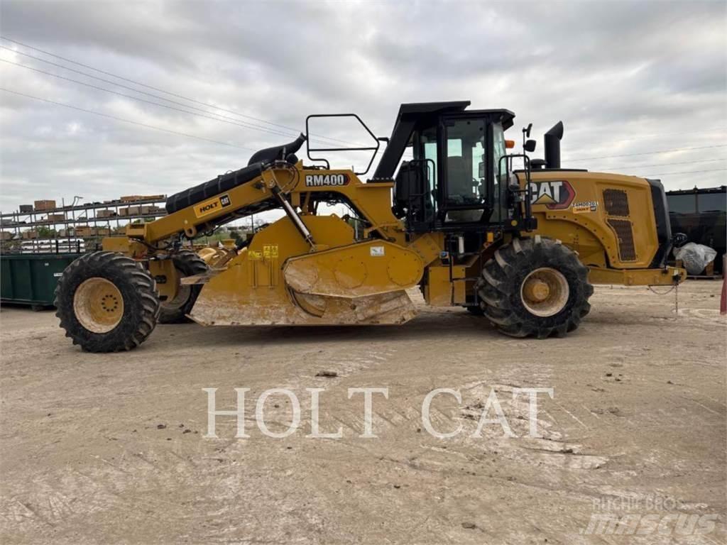 CAT RM400 CAB Recyklery do asfaltu