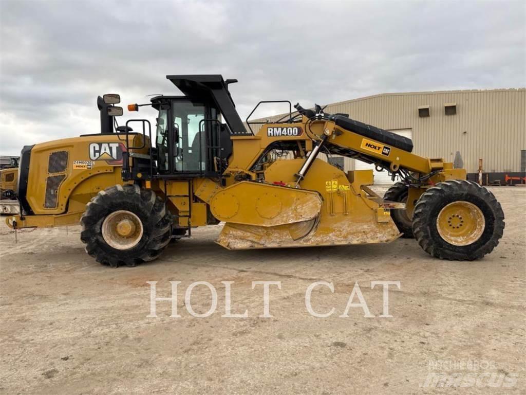CAT RM400 CAB Recyklery do asfaltu