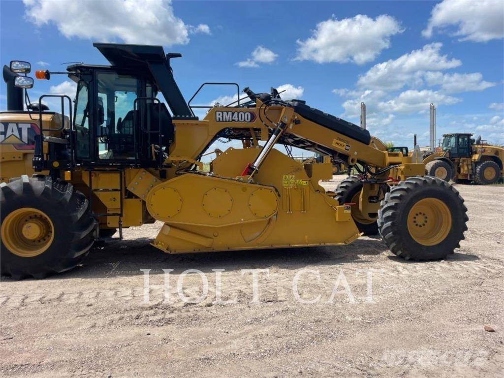 CAT RM400 CAB Recyklery do asfaltu