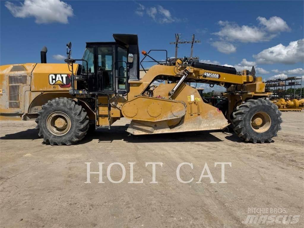 CAT RM500B CAB Recyklery do asfaltu
