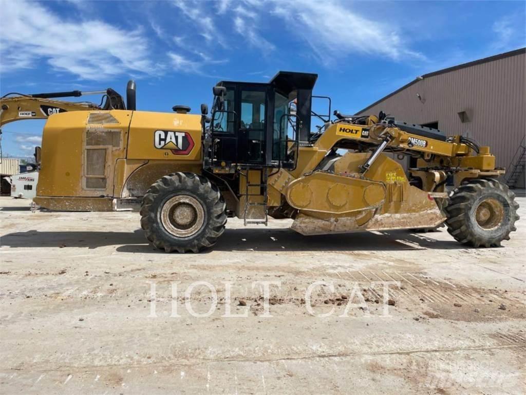 CAT RM500B CAB Recyklery do asfaltu