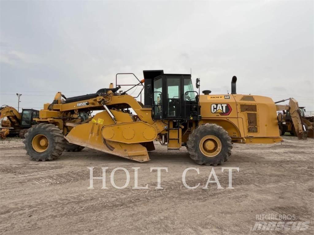 CAT RM500B CAB Recyklery do asfaltu