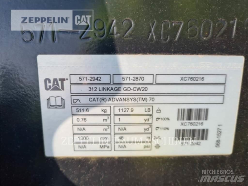 CAT TL1200 CW20 Łyżki do ładowarek