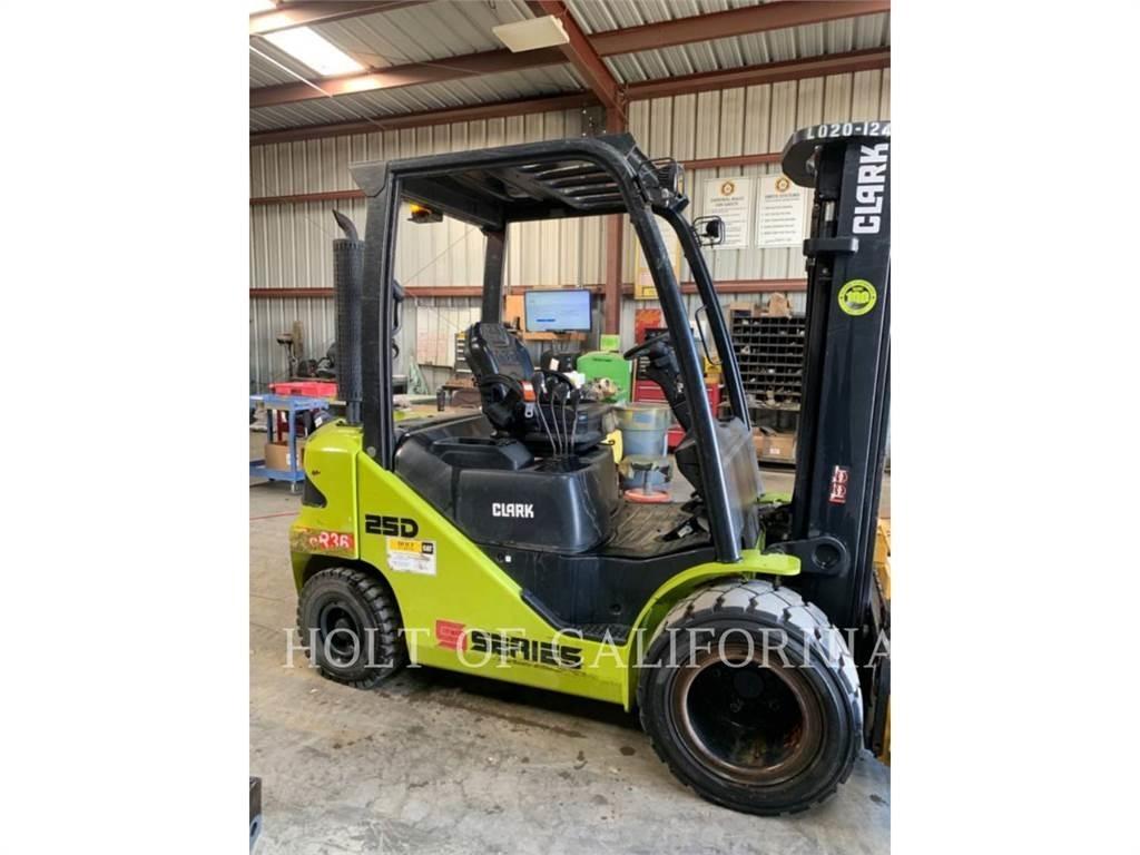 Clark S25D Wózki Diesla