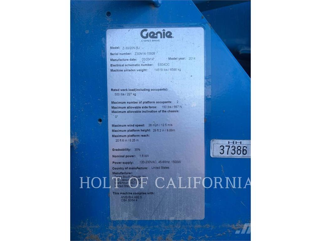 Genie BOOM Z30 Podnośniki przegubowe