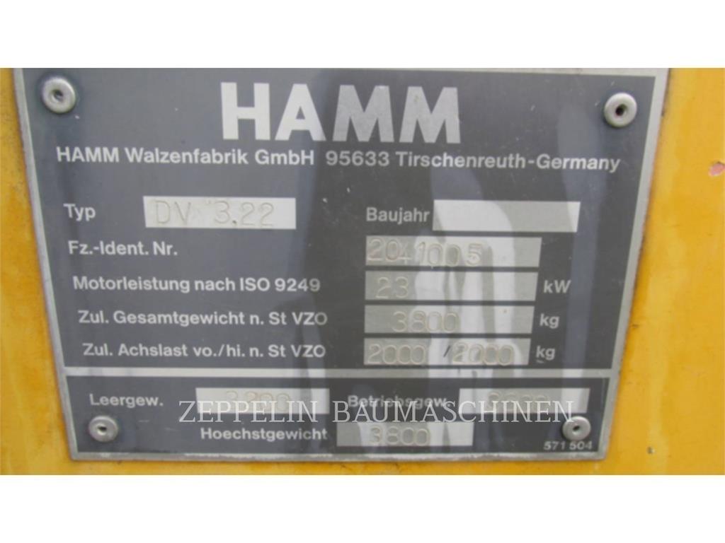 Hamm DV3.22 Zagęszczarki gruntu