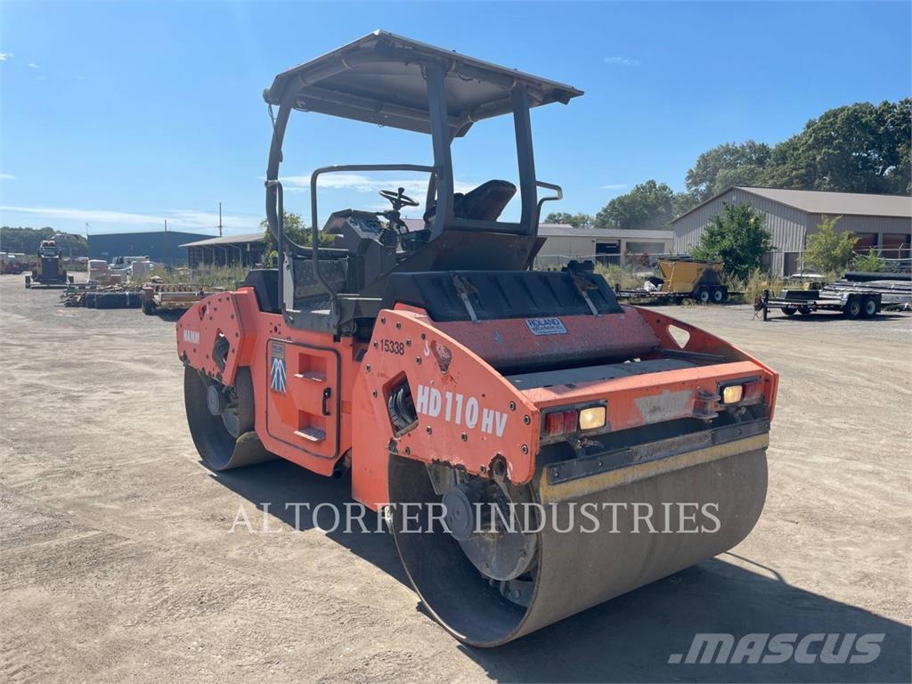 Hamm HD 110 HV Walce dwubębnowe