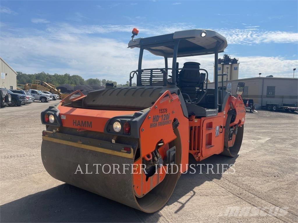 Hamm HD120IW-HF Walce dwubębnowe