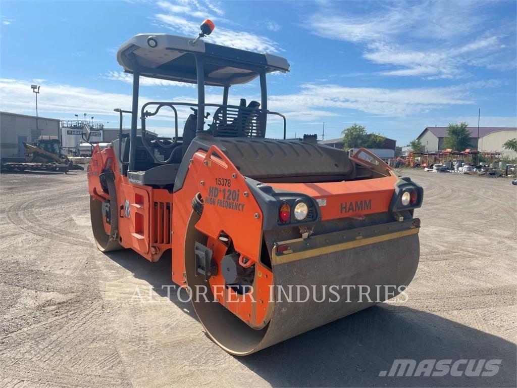 Hamm HD120IW-HF Walce dwubębnowe