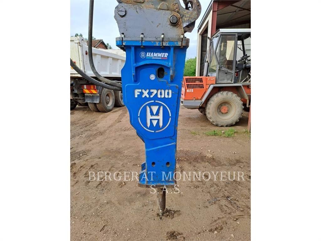 Hammer BRH.FX700.8T/14T Młoty hydrauliczne
