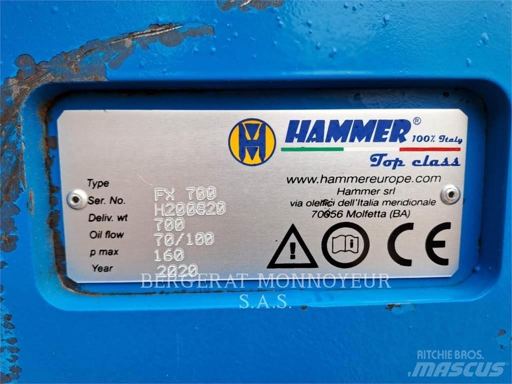 Hammer BRH.FX700.8T/14T Młoty hydrauliczne