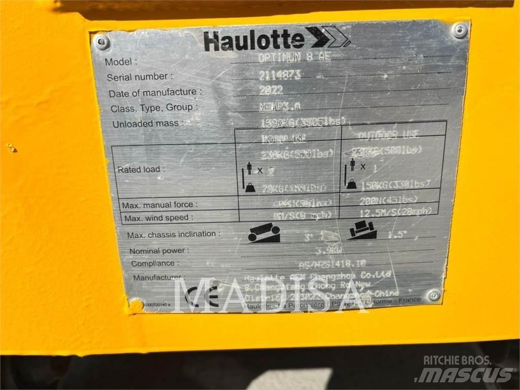 Haulotte OPTIMUM 8 Podnośniki nożycowe