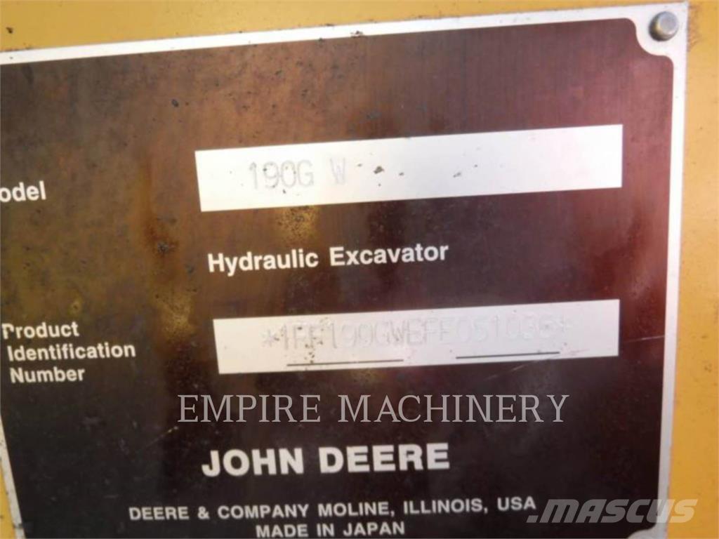 John Deere 190G Koparki gąsienicowe