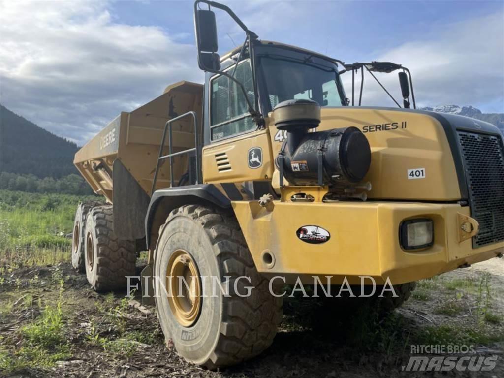 John Deere 400D Wozidła przegubowe