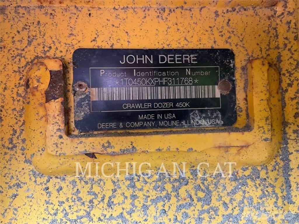 John Deere 450K Spycharki gąsienicowe