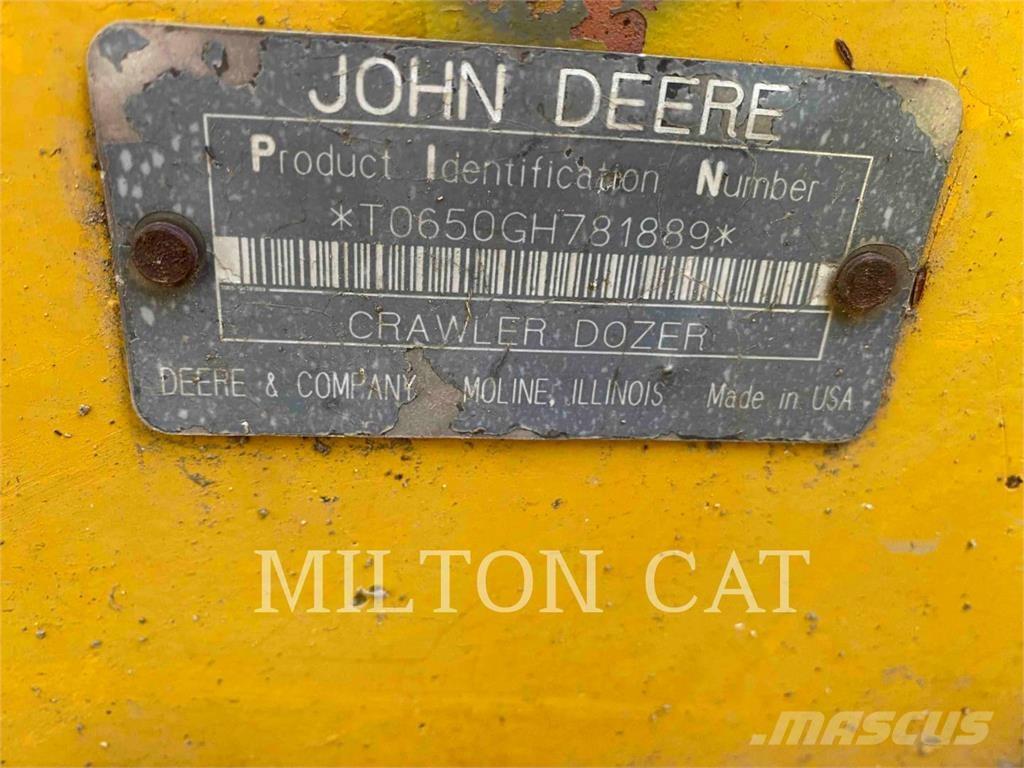 John Deere 650G Spycharki gąsienicowe