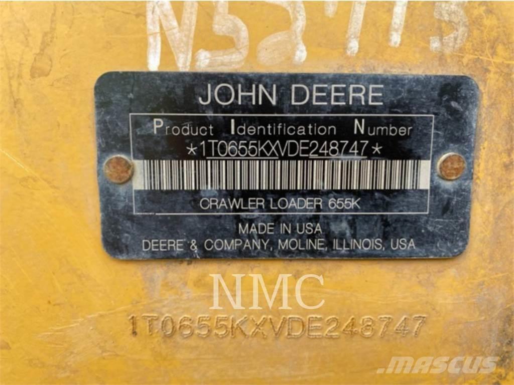 John Deere 655 Ładowarki gąsienicowe