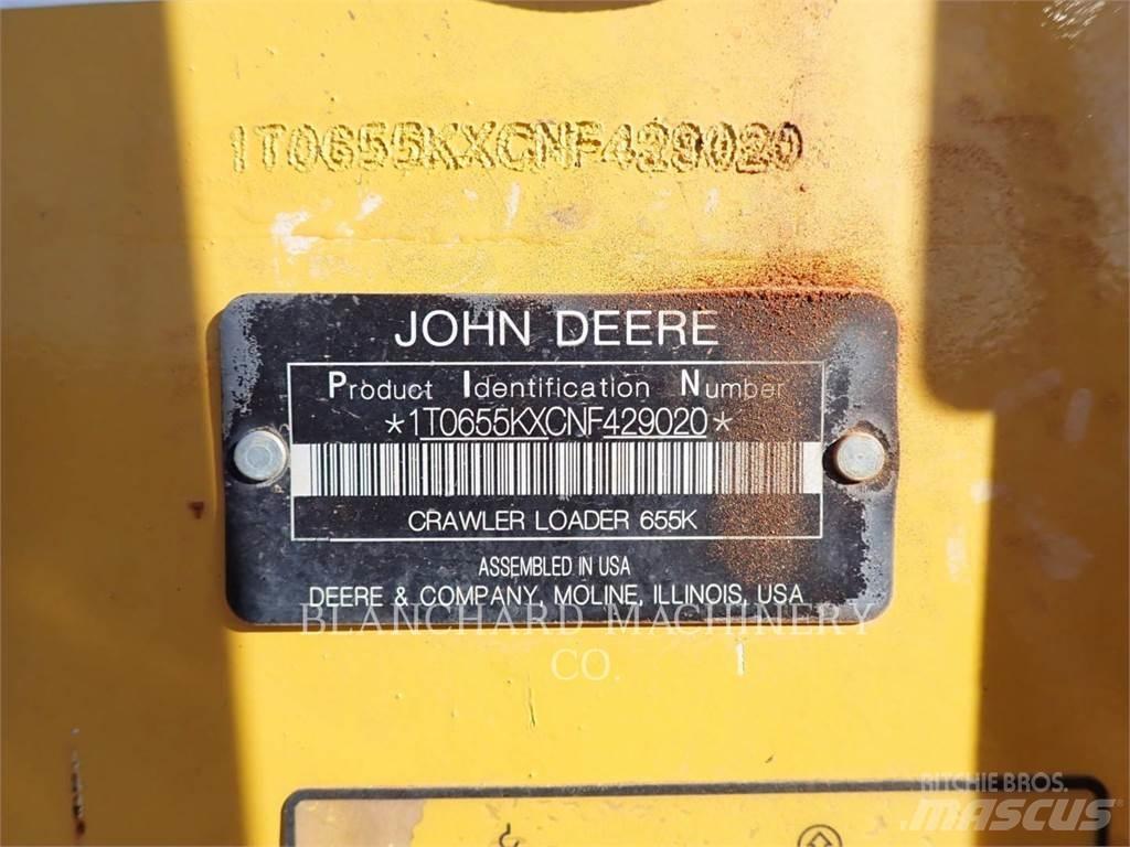 John Deere 655K Ładowarki gąsienicowe