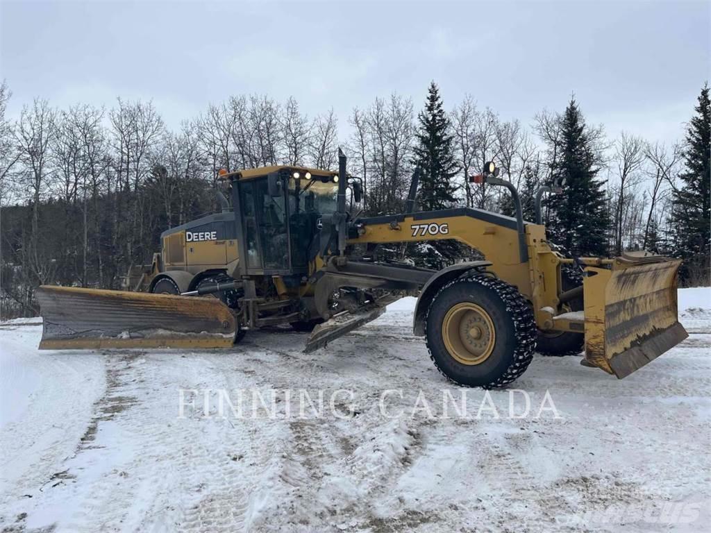 John Deere 770G Równiarki