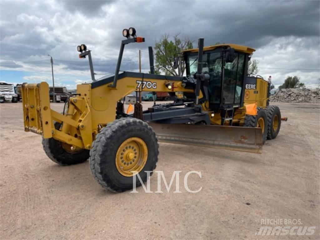 John Deere 770G_JD Równiarki