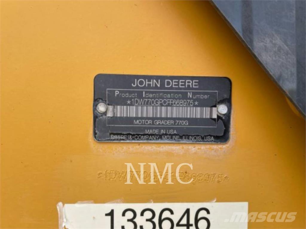 John Deere 770GP_JD Równiarki