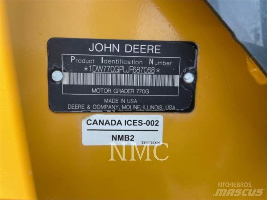John Deere 770GP_JD Równiarki