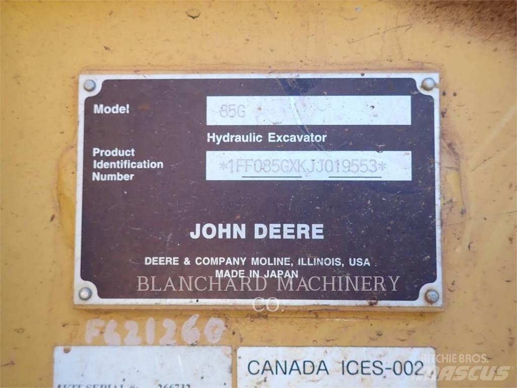John Deere 85G Koparki gąsienicowe