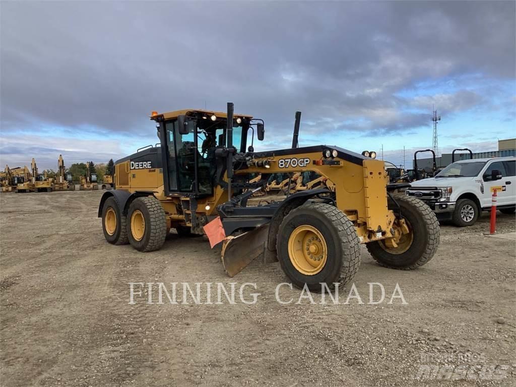 John Deere 870G Równiarki