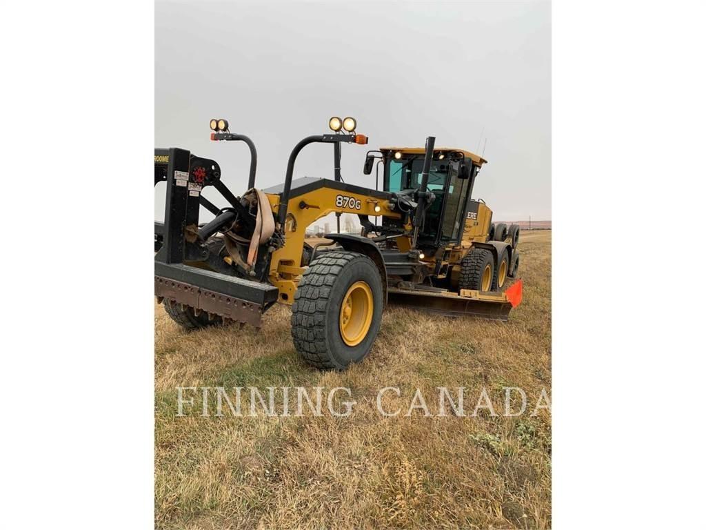 John Deere 870G Równiarki