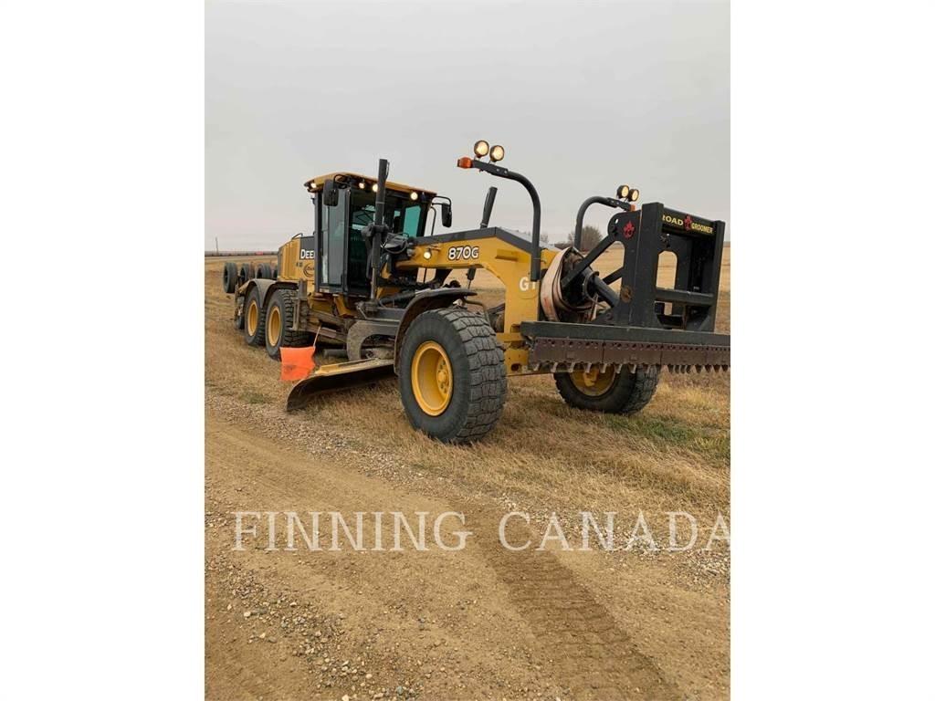 John Deere 870G Równiarki