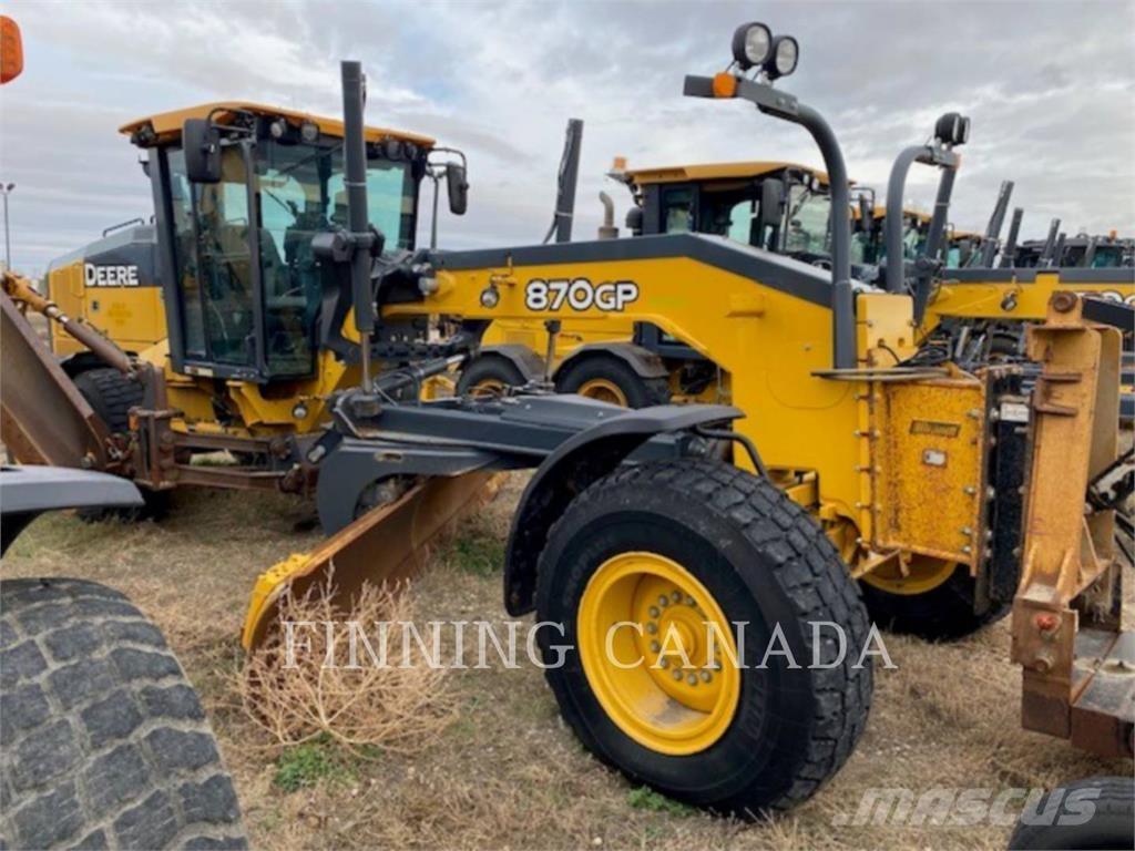 John Deere 870GP Równiarki