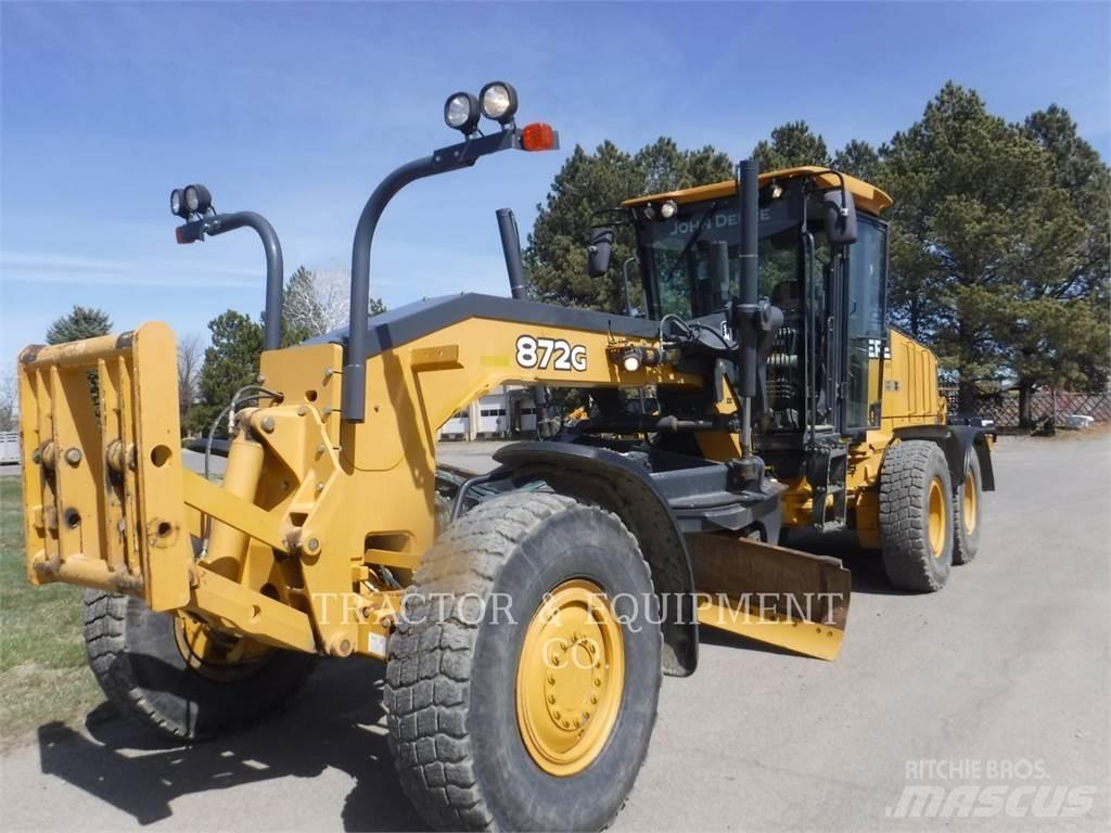 John Deere 872G Równiarki