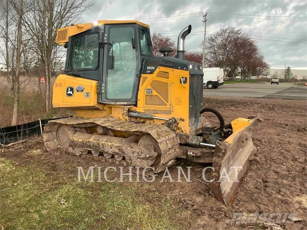 John Deere & CO. 550K Spycharki gąsienicowe