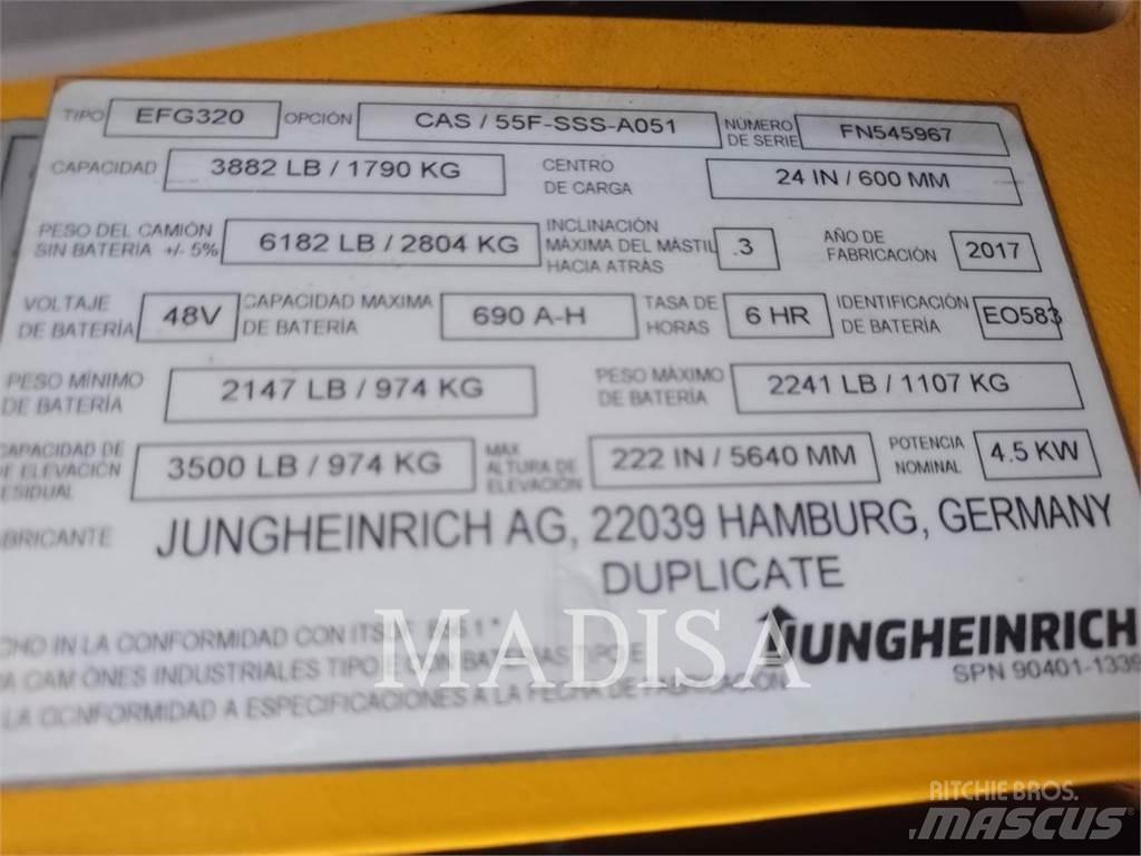 Jungheinrich EFG320-48V Wózki widłowe inne