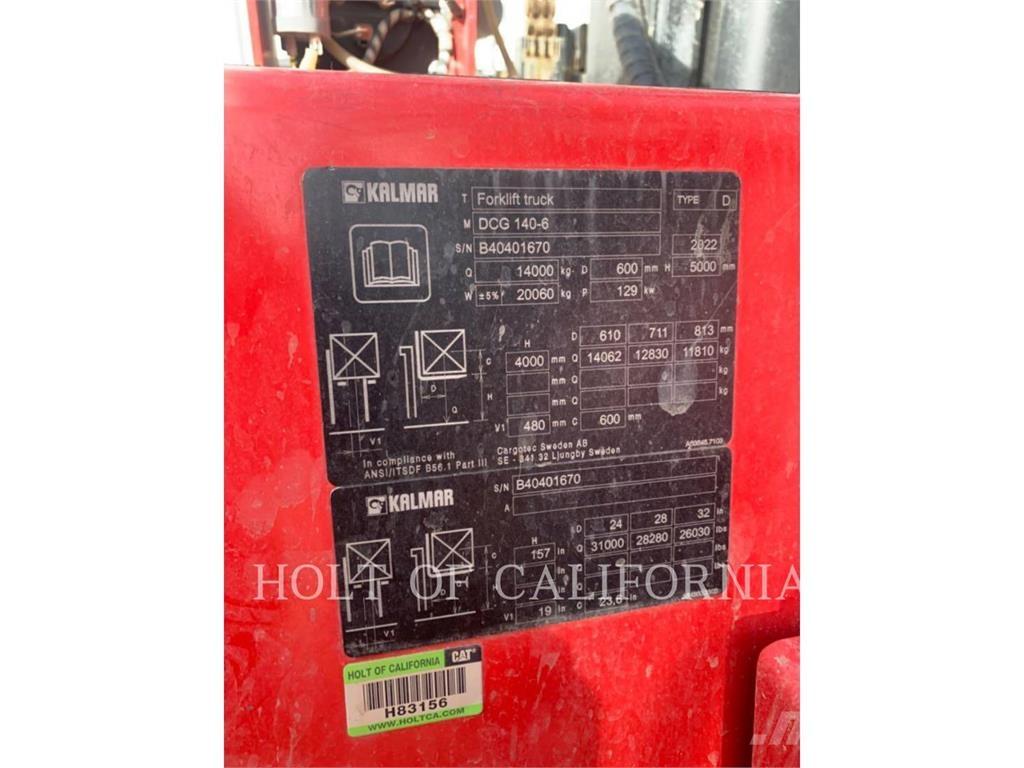 Kalmar DCG140-6 Wózki Diesla