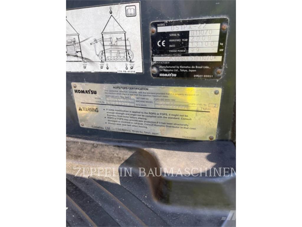 Komatsu D51PX-22 Spycharki gąsienicowe