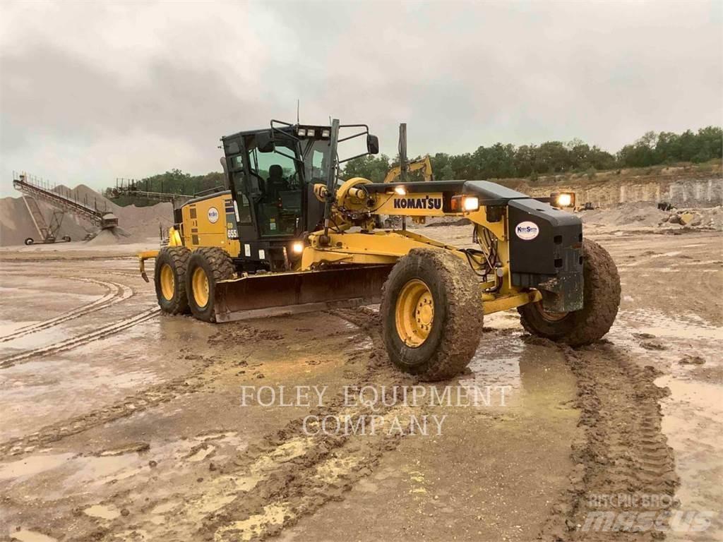 Komatsu GD655 Równiarki