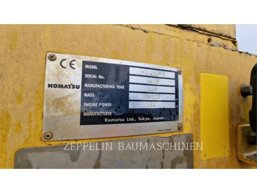 Komatsu HD325-6 Wozidła przegubowe