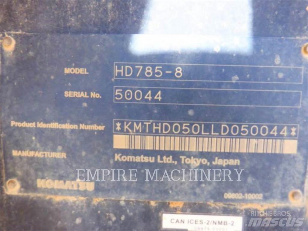 Komatsu HD785-8 Wozidła przegubowe